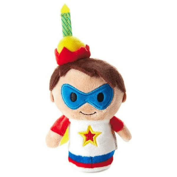 Hallmark Itty Bittys® Birthday Boy Hero Stuffed Plush 3 Hallmark Itty Bittys® Birthday Boy Hero Stuffed Plush