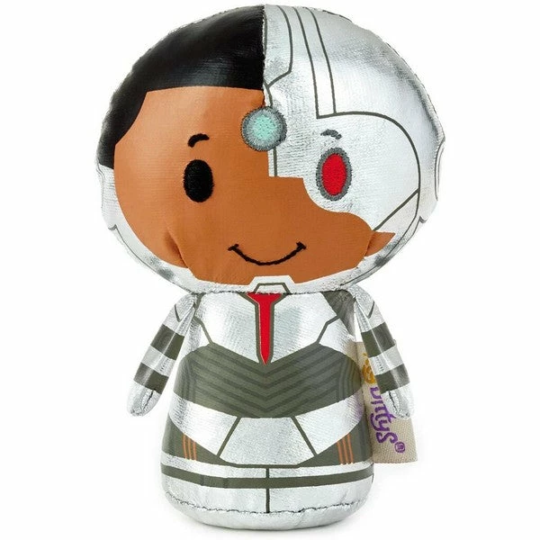 Hallmark Itty Bittys® Justice League™ Cyborg™ Stuffed Plush Limited Edition 3 Hallmark Itty Bittys® Justice League™ Cyborg™ Stuffed Plush Limited Edition