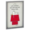 Peanuts® Snoopy And Woodstock Life Doesn't Get Better Framed Wall Art -Hallmark Shop 0001 PAJ2122