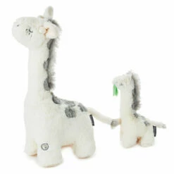 Hallmark Big And Little Giraffe Singing Stuffed Animals With Motion, 13"