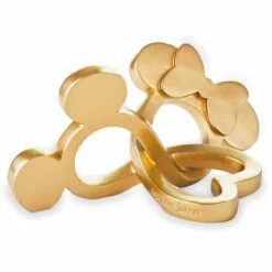 Hallmark Disney Mickey And Minnie Knotted Heart Figurine