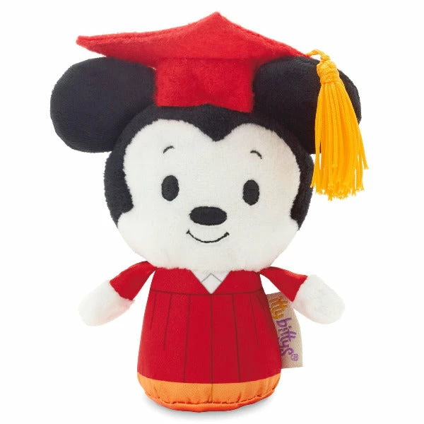 Hallmark Itty Bittys® Disney Graduation Mickey Plush 3 Hallmark Itty Bittys® Disney Graduation Mickey Plush