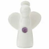 Hallmark Amethyst Angel Of Inspiration Mini Angel Figurine, 2"