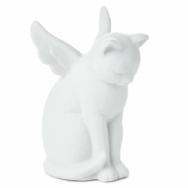 Hallmark Cat Angel Figurine, 3.25" 3 Hallmark Cat Angel Figurine, 3.25"