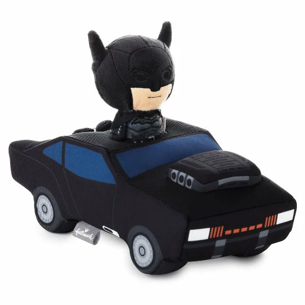 Hallmark Itty Bittys® DC™ The Batman™ & Batmobile™ Plush, Set Of 2 3 Hallmark Itty Bittys® DC™ The Batman™ & Batmobile™ Plush, Set Of 2