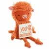 Hallmark MopTops Highland Cow Stuffed Animal With You Make A Difference Board Book 2 Hallmark MopTops Highland Cow Stuffed Animal With You Make A Difference Board Book -Hallmark Shop 0001KID1537