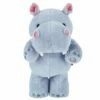 Hug 'n' Sing Tootin' Hippo Singing Stuffed Animal With Motion, 10"