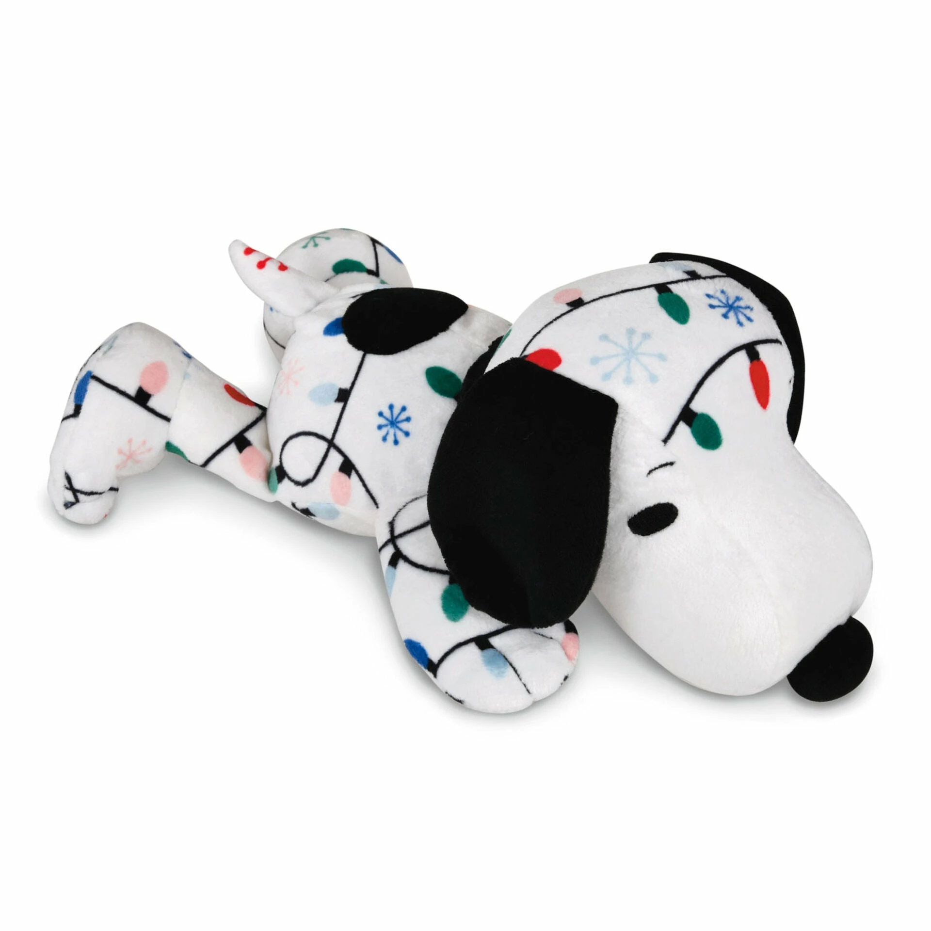 Hallmark Peanuts® Christmas Lights Floppy Snoopy Plush, 10" 3 Hallmark Peanuts® Christmas Lights Floppy Snoopy Plush, 10"