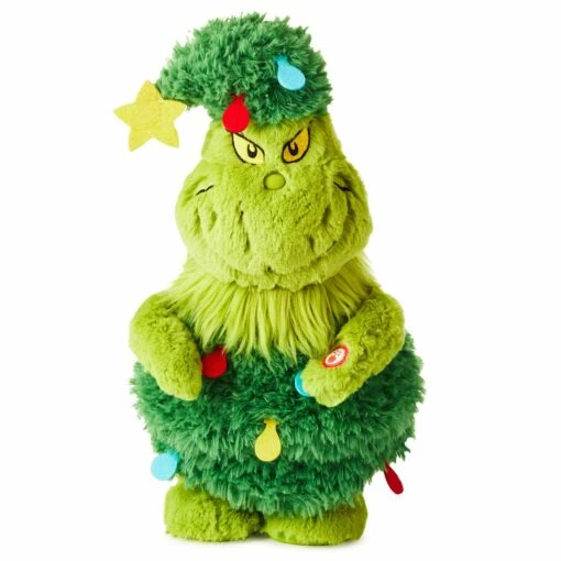 Dr. Seuss's How The Grinch Stole Christmas!™ Grinch Plush With Sound And Motion, 12.5" -Hallmark Shop 0001XKT2478