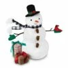Hallmark Snowman And Gifts Mixed Materials Figurine, 17.25" -Hallmark Shop 0001XKT5059