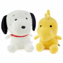 Hallmark Better Together Peanuts® Snoopy And Woodstock Magnetic Plush, 5.25" -Hallmark Shop Better Together Peanuts Snoopy Woodstock Magnetic Plush 1BTG1003 04