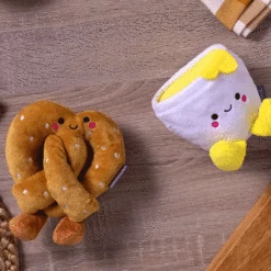 Front Page -Hallmark Shop Better Together Pretzel and Cheese Dip Magnetic Plush 1KID2093 02
