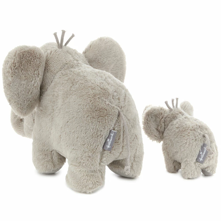 Hallmark Big And Little Elephant Singing Stuffed Animals With Motion, 8" 4 Hallmark Big And Little Elephant Singing Stuffed Animals With Motion, 8" - Image 2