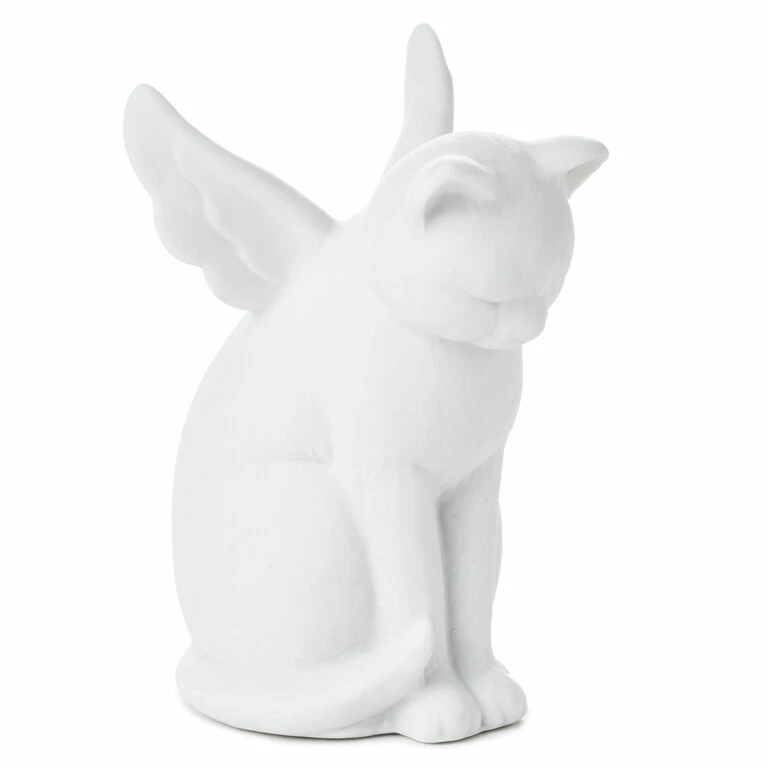 Hallmark Cat Angel Figurine Pet Memorial Gift, 3.25" 3 Hallmark Cat Angel Figurine Pet Memorial Gift, 3.25"