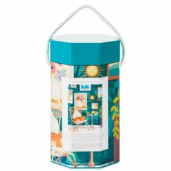 Hallmark A Purrfect Place 550-Piece Jigsaw Puzzle -Hallmark Shop Cozy Cat and Paintings 550 Piece Jigsaw Puzzle 1PUZ1428 03