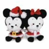 Hallmark Better Together Disney Mickey And Minnie Holiday Magnetic Plush, Set Of 2 -Hallmark Shop Disney Mickey and Minnie Better Together Plush 1KCX1135 01