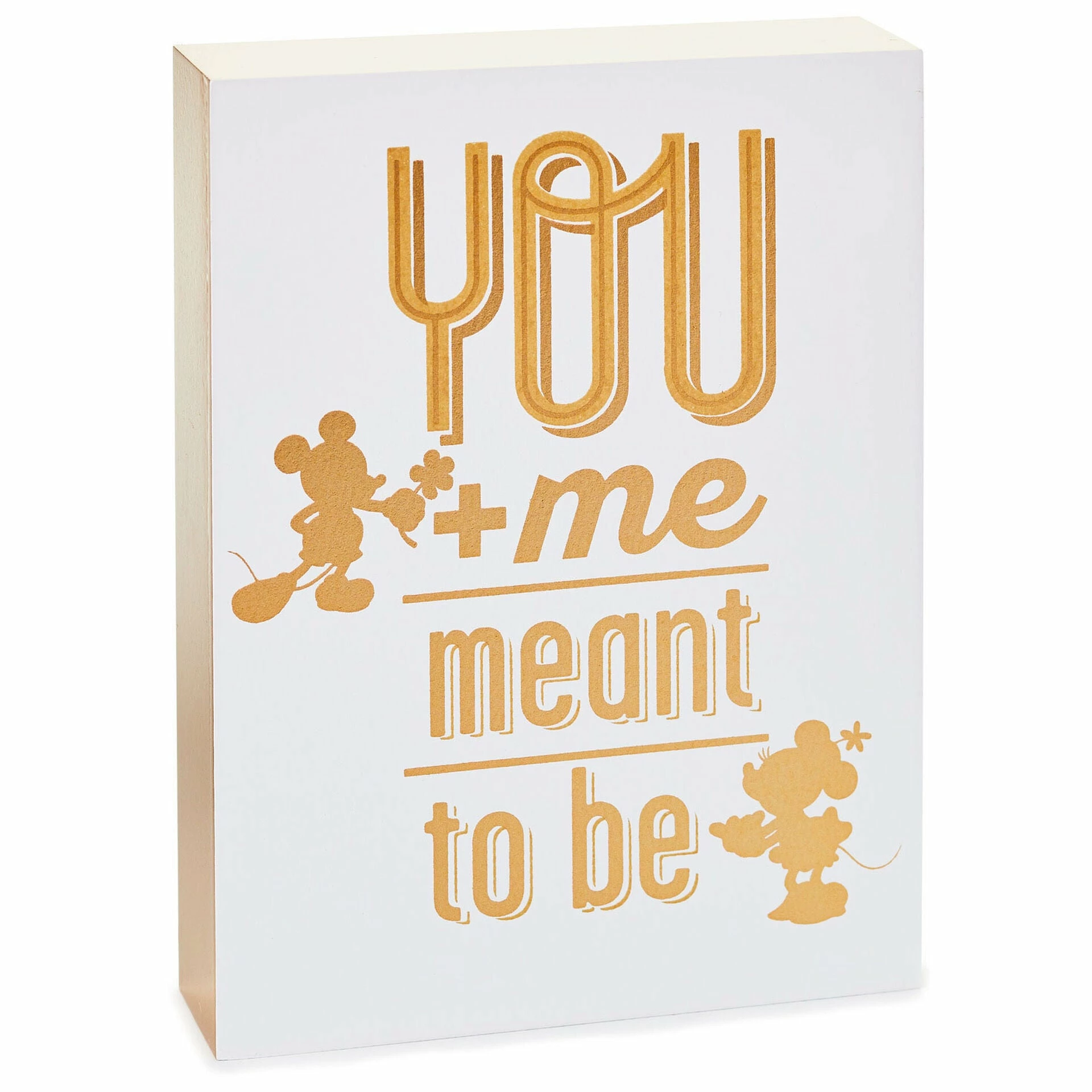 Hallmark Disney Mickey And Minnie Meant To Be Quote Sign 3 Hallmark Disney Mickey And Minnie Meant To Be Quote Sign