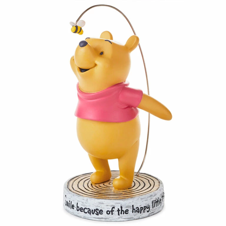Hallmark Disney Winnie The Pooh Happy Little Things Figurine, 5.25" 3 Hallmark Disney Winnie The Pooh Happy Little Things Figurine, 5.25"