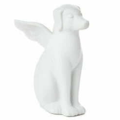 Hallmark Dog Angel Figurine Pet Memorial Gift, 4.25"