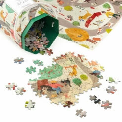 Hallmark Day At The Dog Park 1,000-Piece Jigsaw Puzzle -Hallmark Shop Dog Park 1000Piece Jigsaw Puzzle 1PUZ1433 02