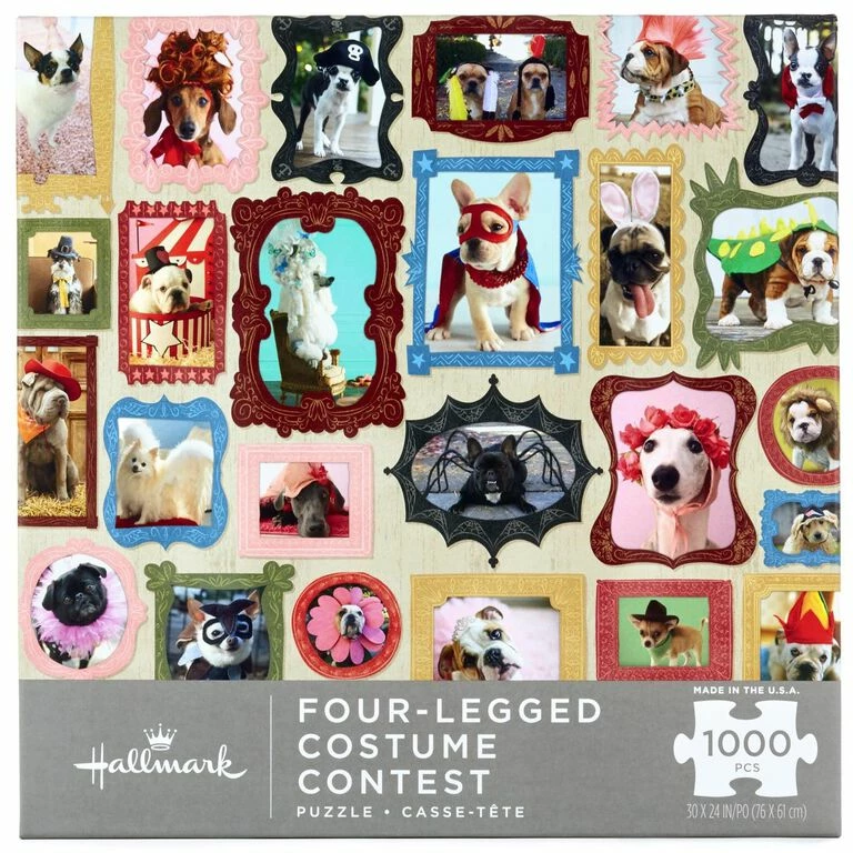 Hallmark Four-Legged Costume Contest 1,000-Piece Puzzle 3 Hallmark Four-Legged Costume Contest 1,000-Piece Puzzle