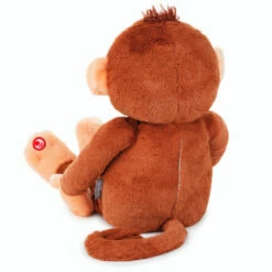 Hallmark Goin' Bananas Monkey Singing Stuffed Animal, 12" 9 Hallmark Goin' Bananas Monkey Singing Stuffed Animal, 12" -Hallmark Shop Goin Bananas Interactive Monkey Stuffed Animal With Sound 1PSB2187 03