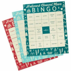 Hallmark Channel Movie Bingo Game Pad 8 Hallmark Channel Movie Bingo Game Pad -Hallmark Shop Hallmark Channel Bingo TearOff Game Pad 1XKT3502 03