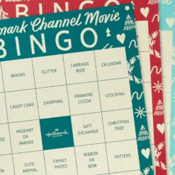 Hallmark Channel Movie Bingo Game Pad 9 Hallmark Channel Movie Bingo Game Pad -Hallmark Shop Hallmark Channel Bingo TearOff Game Pad 1XKT3502 04