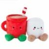 Hallmark Better Together Hot Cocoa And Marshmallow Magnetic Plush, 5" -Hallmark Shop Hot Cocoa Mug and Marshmallow Magnetic Plush 1KCX1073 01