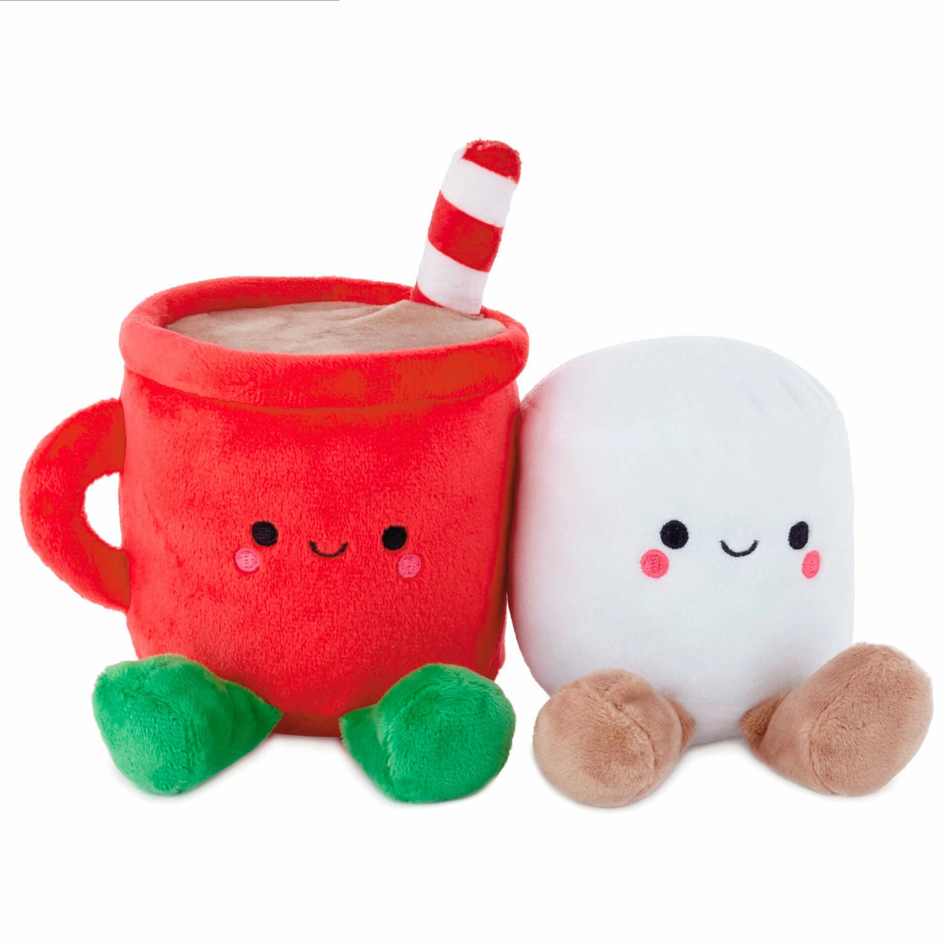 Hallmark Better Together Hot Cocoa And Marshmallow Magnetic Plush, 5" 3 Hallmark Better Together Hot Cocoa And Marshmallow Magnetic Plush, 5"
