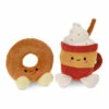 Hallmark Better Together Doughnut And Latte Magnetic Plush, 7" -Hallmark Shop KID1639 01
