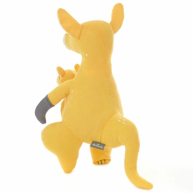 Hallmark Kangaroo And Baby Joey Stuffed Animal And Rattle Set 4 Hallmark Kangaroo And Baby Joey Stuffed Animal And Rattle Set - Image 2