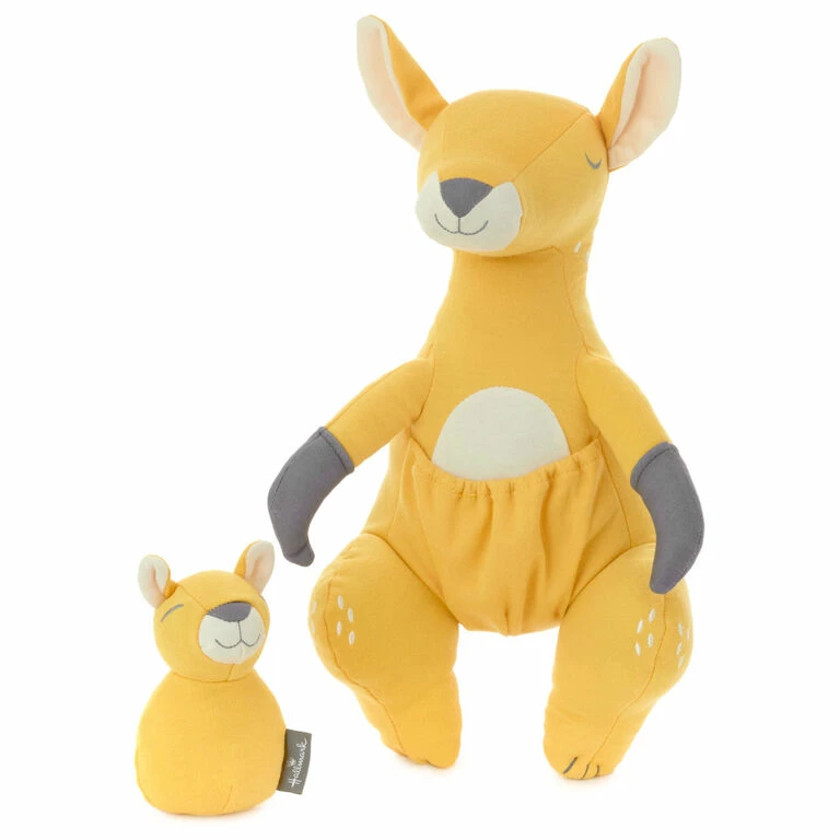 Hallmark Kangaroo And Baby Joey Stuffed Animal And Rattle Set 5 Hallmark Kangaroo And Baby Joey Stuffed Animal And Rattle Set - Image 3