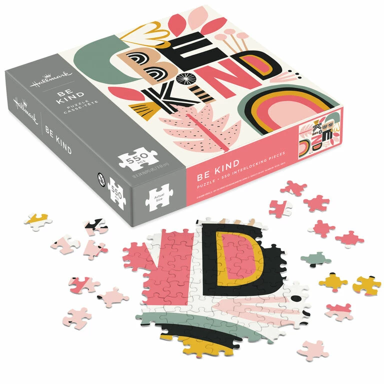 Hallmark Be Kind 550-Piece Puzzle 4 Hallmark Be Kind 550-Piece Puzzle - Image 2