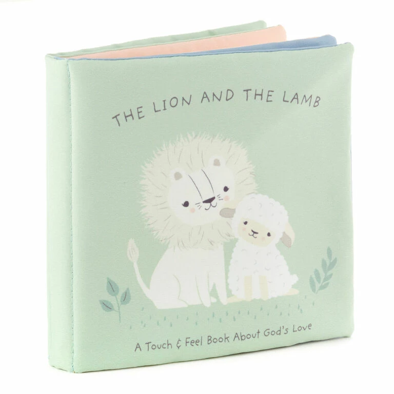 Hallmark The Lion And The Lamb: A Touch & Feel Book About God's Love Cloth Book 3 Hallmark The Lion And The Lamb: A Touch & Feel Book About God's Love Cloth Book