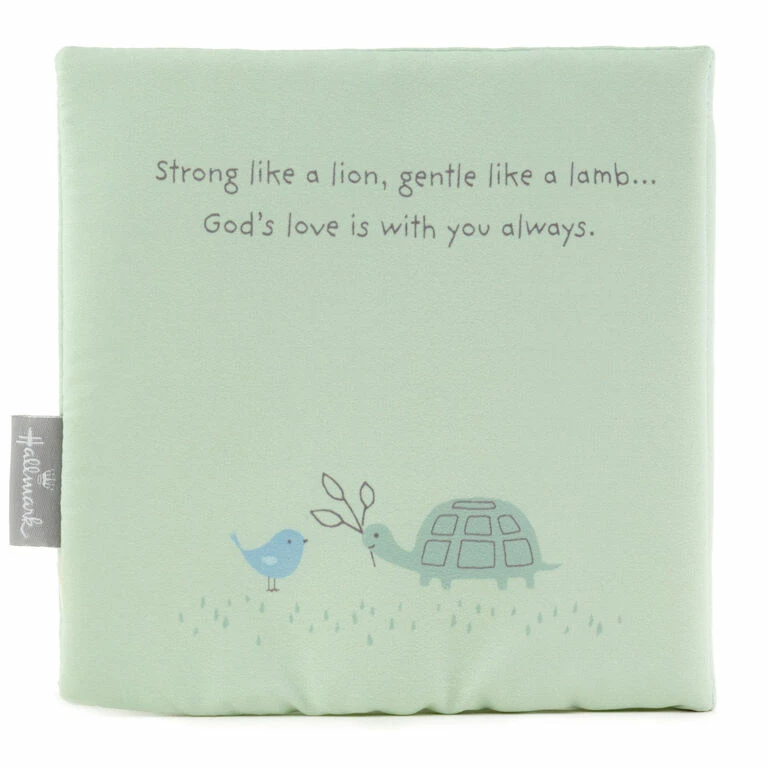 Hallmark The Lion And The Lamb: A Touch & Feel Book About God's Love Cloth Book 4 Hallmark The Lion And The Lamb: A Touch & Feel Book About God's Love Cloth Book - Image 2
