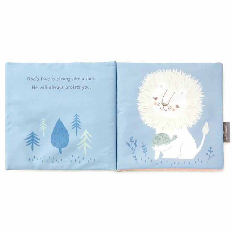 Hallmark The Lion And The Lamb: A Touch & Feel Book About God's Love Cloth Book 5 Hallmark The Lion And The Lamb: A Touch & Feel Book About God's Love Cloth Book - Image 3