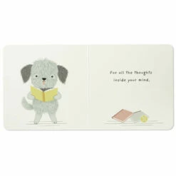 Hallmark MopTops Shaggy Dog Stuffed Animal With You Make Me Proud Board Book -Hallmark Shop MopTops Dog Plush Stuffed Animal Board Book 1KID1532 06