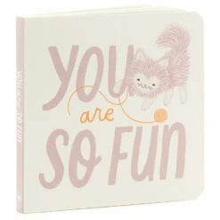 Hallmark MopTops Furry Cat Stuffed Animal With You Are So Fun Board Book 11 Hallmark MopTops Furry Cat Stuffed Animal With You Are So Fun Board Book -Hallmark Shop MopTops Plush Cat Stuffed Animal Board Book 1KID1533 04