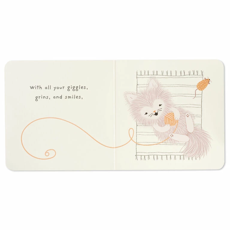 Hallmark MopTops Furry Cat Stuffed Animal With You Are So Fun Board Book 8 Hallmark MopTops Furry Cat Stuffed Animal With You Are So Fun Board Book - Image 6