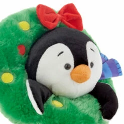 Hallmark Playful Penguins All Decked Out Musical Plush Penguin With Light And Motion -Hallmark Shop Musical Playful Penguins Plush With Light Motion 1KCX1100 04
