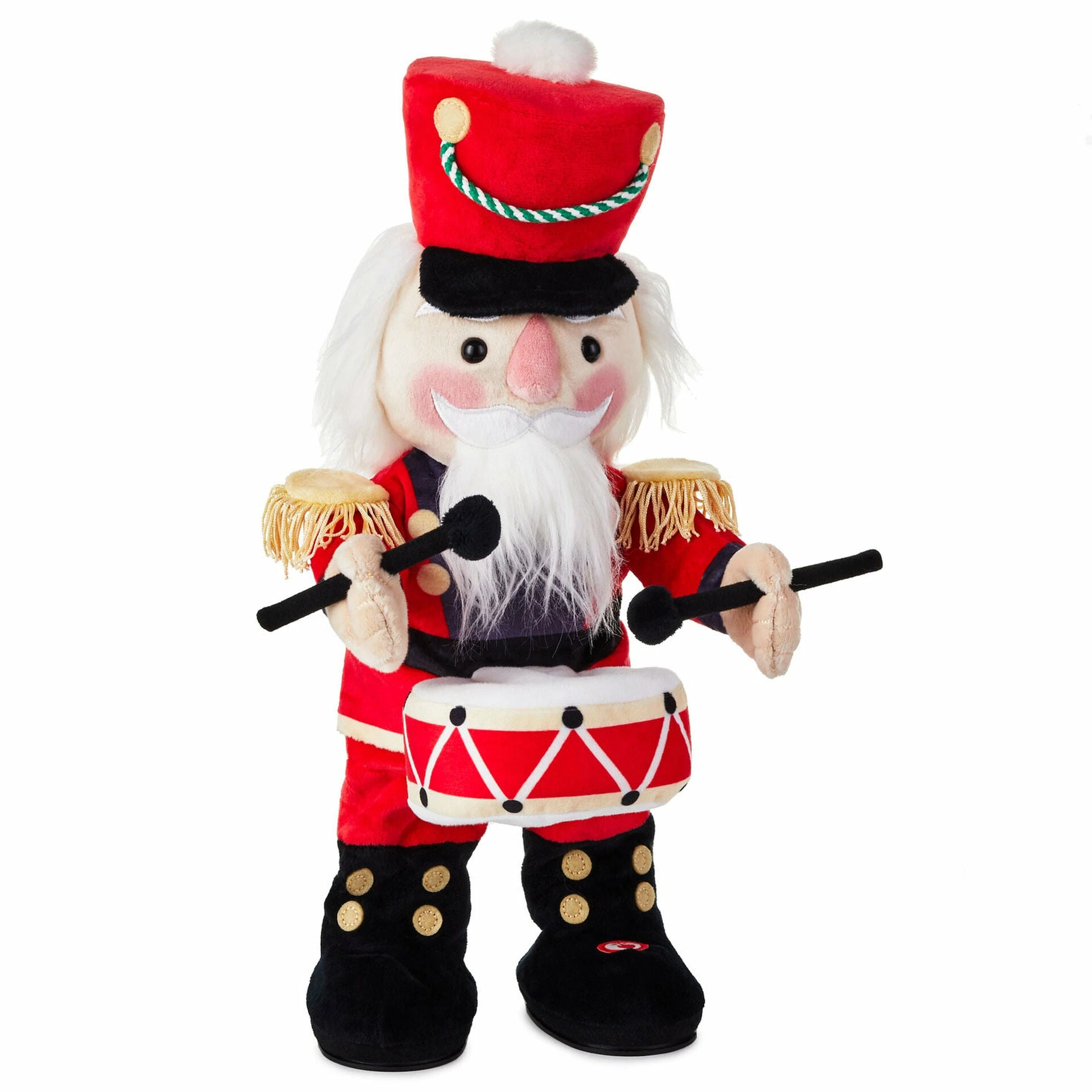 Hallmark Joke-Crackin' Nutty Nutcracker Stuffed Animal With Sound And Motion, 15.75" 3 Hallmark Joke-Crackin' Nutty Nutcracker Stuffed Animal With Sound And Motion, 15.75"
