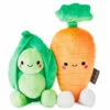 Hallmark Better Together Peas And Carrot Magnetic Plush, 4.5" -Hallmark Shop Peas and Carrot Magnetic Plush 1KET2011 01