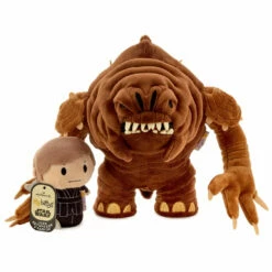 Hallmark Itty Bittys® Star Wars: Return Of The Jedi™ Luke Skywalker™ And Rancor™ Plush Collector Set Of 2 -Hallmark Shop Star Wars Luke Skywalker and Rancor Plush itty bittys 1KDD2137 06