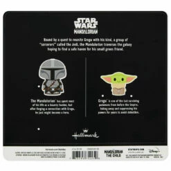 Hallmark Itty Bittys® Star Wars™ The Mandalorian™ And Grogu™ Plush, Set Of 2 -Hallmark Shop Star Wars Mandalorian and Grogu Plush itty bittys 2Pack 1KDD2106 04