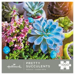 Hallmark Pretty Succulents 1,000-Piece Puzzle