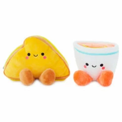 Hallmark Better Together Tomato Soup And Grilled Cheese Magnetic Plush, 5" -Hallmark Shop Tomato Soup and Grilled Cheese Magnetic Plush 1KID2089 03