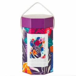 Hallmark Bold Beauty 550-Piece Jigsaw Puzzle -Hallmark Shop Zebra With Flowers 550 Piece Jigsaw Puzzle 1PUZ1431 03