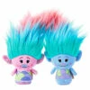 Hallmark Itty Bittys® DreamWorks Animation Trolls World Tour Satin And Chenille Plush, Set Of 2 -Hallmark Shop itty bittys Trolls World Tour Satin Chenille Stuffed Animals Set 1KDD1982 01